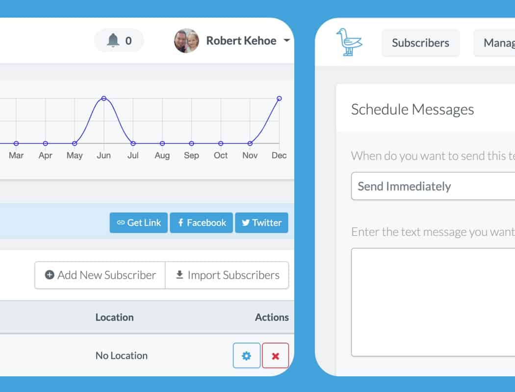 Mass Text Messaging Software. Laravel web app & Twilio, Nexmo integration